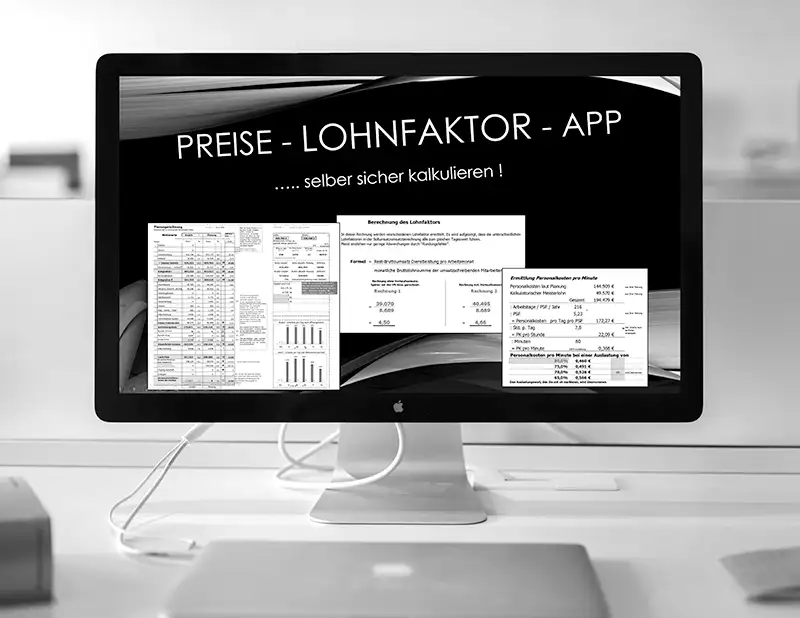 Die Preis-Lohnfaktor-App für Friseure